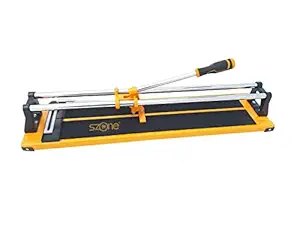 SZONE 24-Inch Manual Tile Cutter with Tungsten Carbide Scoring Wheel for Porcelain and Ceramic Tiles Professional Multi-Function Direct line Cutting Diagonal Max Length 600mm