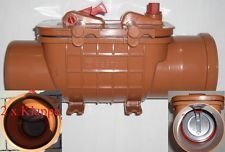 Preisvergleich Produktbild Rückstauklappe Doppelverriegelung Rückstauverschluß Ø 110 DN 100 mm KG Rohre Neu