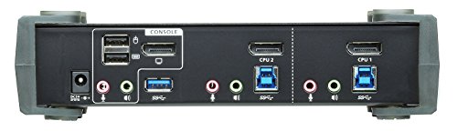 Aten CS1922 2-Port USB 3.0 4K DisplayPort KVM Switch schwarz - 3