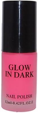 Nageldecoratie 12 ml Pink Glow in The Dark Nail Polish