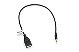 Mit diesem Kabel können Sie eine externe Audioquelle wie z.B. Ipod, MP3-Player, Laptop etc über den AUX-Anschluss anschliessen.