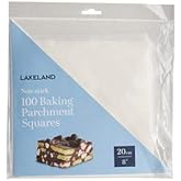 Lakeland Baking Parchment Liner Squares 20cm (8") x 100