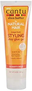 CANTU Natural Hair Styling Gel Stay Extreme Hold Tube, 230 ml