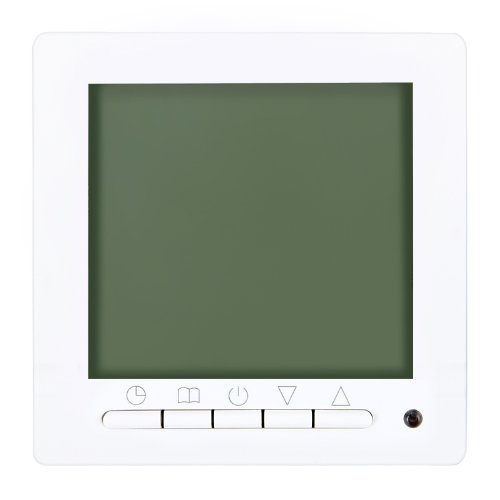 2 Stück Heizzentrale Thermostat Dispaly Digital Raumthermostat LCD Screen Fußbodenheizung programmierbar Thermostat Heating Room - 3