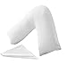 Produktbild Kissenbezug für Nacken und Nacken, V-förmig, einfarbig, Polycotton, orthopädisch, Schwangerschaft/Stillkissen weiß