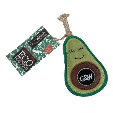 Green & Wilds Audrey the avocado - dog toy