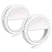Produktbild BOIROS Selfie Licht, Wiederaufladbare Selfie Ringlicht mit Natürliches 36 LED Ringleuchte und 0,5cm Ultradünn Clip-On Lichtring für Handy/Kamera
