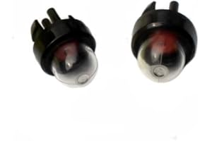 HURI 2x Poire d'Amorçage Primer Bulb Pompe pour Husqvarna 232 235 323L 334 338 340 345 350 353 450 460 McCulloch MAC-3200 Ryobi Stihl Dolmar