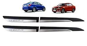 AUTOTRENDS Latest ABS Side Door Cladding Beading for Maruti Suzuki Dzire 2017Onwards