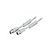 Price comparison product image Shiverpeaks 10 m IEC IEC 169-2 – 169-2 10 m IEC IEC 169-2 169-2 White – COAXIAL CABLE, COAXIAL (IEC IEC 169-2 169-2, Nickel, 10 m Cable, Male/Female, White)