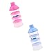 Produktbild Prettyia 2Pcs Säuglingsnahrung Milch Pulver Spender Baby Milch Pulver Box Milchpulver-Portionierer für Reise Unterwegs