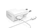 Produktbild Original Samsung TA10EWE + ECB-DU4AWE Datenkabel in Weiß Weiss für Samsung Galaxy J3 (2016) DUOS SM-J320F 2.0 USB Datenkabel Netzteil 2A Ampere 2000 mAh Ladegerät Ladekabel MicroUSB Bulk verpackt + gratis Bildschirm Reinigungspad