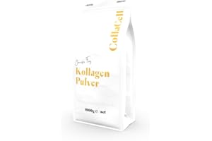 GENERISCH Collagen Pulver 1 KG, Kollagen Hydrolisat Peptide Pulver 1000g by Jennifer Frey – Bioaktiv – Hohe Bioverfügbarkeit – Premium Qualität aus Deutschland - Werksverkauf