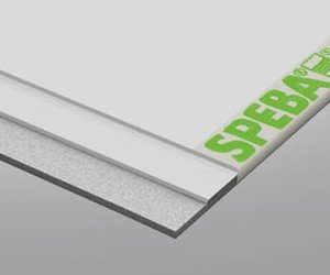 Preisvergleich Produktbild Speba Gleitfolie Typ 301 365mm 2,50m kaschiert Hartschaum unterseitig