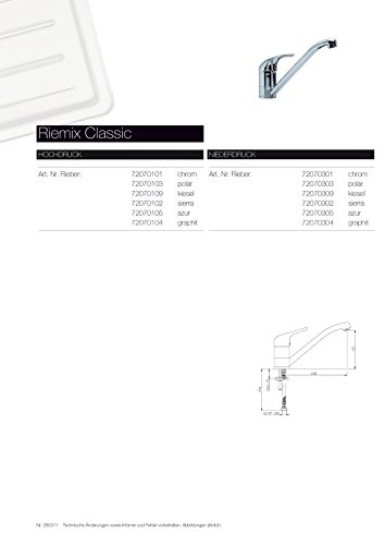 Rieber Riemix Classic sierra, 72070102 - 2