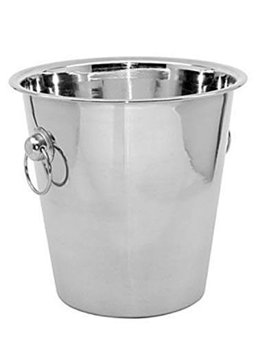 Space Home - Champanera con Asas - Cubitera - Acero Inoxidable - Acabado de Lujo