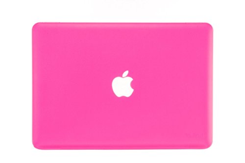 Matt Notebookhülle / schützen Koffer für MacBook Air 13 Zoll (Modell A1466 / A139 ) – Hot Pink (Mit einem kostenlosen europäischen Version transparenten Tastaturschutz Haut) - 2