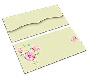Brown Cloud Exclusive Printed Digitally Beige Shagun/Money/Gift Envelope/Cover/Lifafa for Kids/Gift/Festival (Pack of 20)