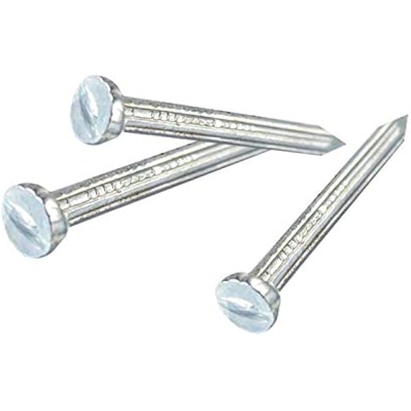 Uxcell Concrete Nails - 3x40mm Fiber Cement Wall Point Tip Nails 30-Pack