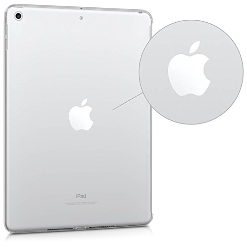kwmobile Hülle für Apple iPad 9.7 (2017) – Smartcover Kompatibles Backcover Case Tablet Schutzhülle TPU Silikon – Tabletcase Cover Transparent - 8