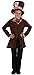 Produktbild Fancy Me Jungen Verrückter Hutmacher Alice im Wunderland büchertag Halloween Kostüm Kleid Outfit 4-12 Jahre - Braun, Braun, 10-12 Years