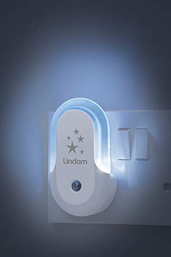 Price comparison product image 2 x Lindam Automatic Nursery Safety Sensor Light