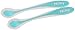 Nûby 5277 Heat Sensor Spoon Heat-Sensitive with Soft Edge 2 Pieces Suitable from 4 Months Colour Cannot Be Chosen