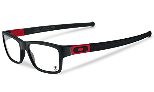Preisvergleich Produktbild Oakley Rx Eyewear Für Mann Ox8034 Marshal Black / Red / Scuderia Ferrari Collection Kunststoffgestell Brillen, 51mm
