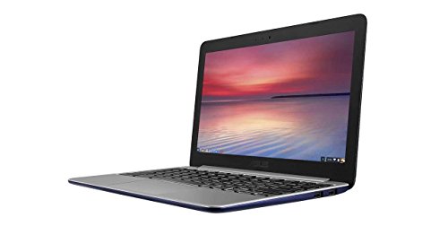 ASUS Chromebook C201PA-FD0009 11 6 inch Laptop  Blue   Rockchip RK3288C  1 8 GHz Processor  4 GB RAM  16 GB HDD  Integrated Graphics  Google Chrome OS