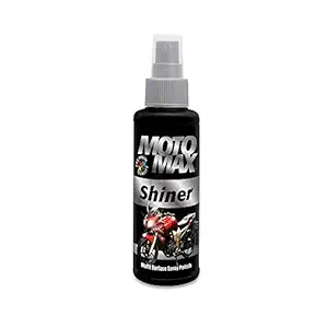 Pidilite Motomax Shiner Multi surface Spray Polish 100 ml|Instantly Cleans and Shines Bikes, Motorbikes, Cars | Useful for Plastic, Metal, Tyre & Rubber Parts