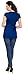 Zeta Ville - Women's Maternity Nursing Wrap Front T-shirt Top Shirt S-3XL - 373c (Royal Blue, UK 18, 3XL)