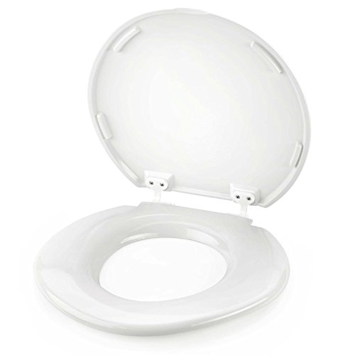 WC Sitz XXL Toilettensitz Klodeckel Klobrille bis 450Kg extra stabil Toilette - 5