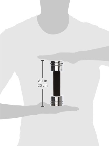 ScSPORTS Hantelset, Kurzhanteln, Hantelscheiben-Set Chrom, 5 kg Kurzhantelset im Koffer - 4