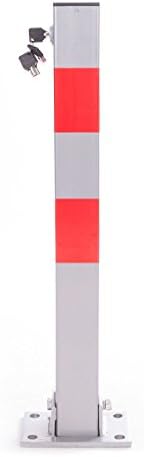 Topgoods ParkWatch 300994816 Rectangular Folding Parking Barrier / Parking Post with Keys