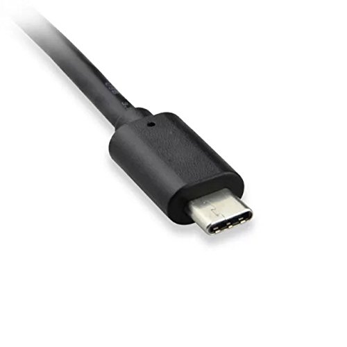 Goliton Medien In AMI MDI zu Stereo 3.5mm Audio & USB-C Aux Adapter Kabel für Auto VW AUDI 2014 A4 A6 Q5 Q7 – Schwarz - 3
