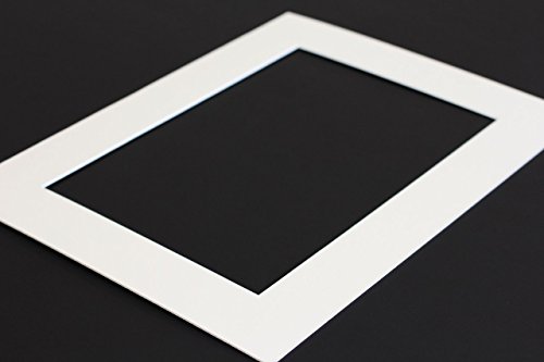 Passepartout Weiß – Über 25 Größen – Außenmaß 10×15, Bildmaß 7×10 - 4