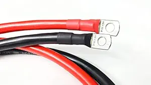 Daystar 35 Sq Mm Red and Black Battery Connecting Cables (3 Feet Each)