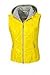 Produktbild PIKEUR sportliche Damen Steppweste mit abnehmbarer Kapuze ESTELLA, yellow, 38