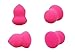 Eozy Bundle Monster 4pc Colorful Pro Beauty Flawless Makeup Blender Foundation Puff Sponges