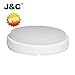 Produktbild 3er J&C® Zeitgenössig 12W 850lm 4000K Naturweiß Rund LED Innenbeleuchtung Wasserdicht Feuchtraumleuchte Staubdicht Korrosion IP56 PC 210*48MM Kellerleuchte Wannenleuchte Bad Deckenleuchten ersetzt 85 Watt Traditionelle-Licht