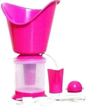 3 in 1 Dr. Ultra Pro Vaporizer Use for Common Cold, Bronchitis, Sinusitis, Stuffy Head, Nose Condition, Hay Fever, Asthma, Laryngitis, Throat Irritation Pink (Pack Of 2)