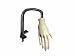 Nailtrainer-practice hand incl. Table holder
