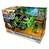 Playskool Heroes Marvel Super Hero Adventures - Mud Stormin 4x4 - Hulk + Silver Surfer Figure