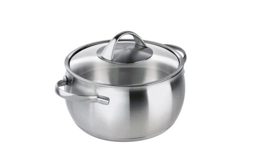 KUHN RIKON 37254 Kochgeschirr Kochtopf Topf Daily Kochtopf 3.3L/20cm mit Glasdeckel