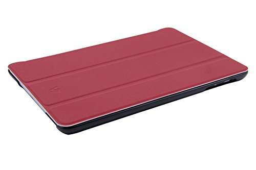 V7 TAM37RED-2E Ultra Slim Folio Etui-Schutz mit Standoption f  r Apple iPad mini rot