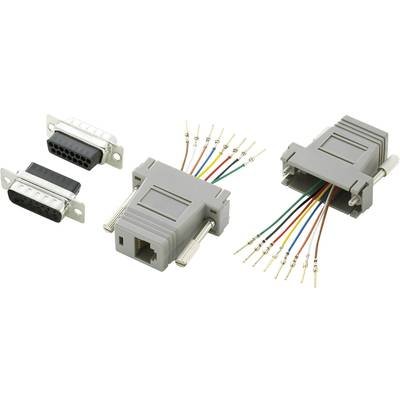 Preisvergleich Produktbild TRU COMPONENTS ADAPT. D-SUB-STECKER 15POL AUF RJ45 8P8C