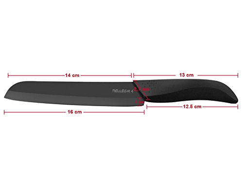 Kochmesser Keramik mit gesunder Zirkonium Klinge - 4
