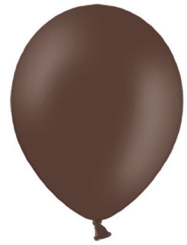 25 Luftballons braun Qualitätsballons Ø ca. 27cm B85 (Standardgröße)