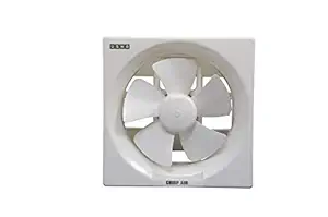 Usha Crisp Air 250mm Sweep Size, 345mm Duct Size Exhaust Fan (Pearl White)