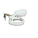 Produktbild Corps D'Adulte Spécial De Corps De Cadenas De Chasteté Masculin De Cage D'Oiseau De Silicone Jouets Adultes,Weiß,Kurz